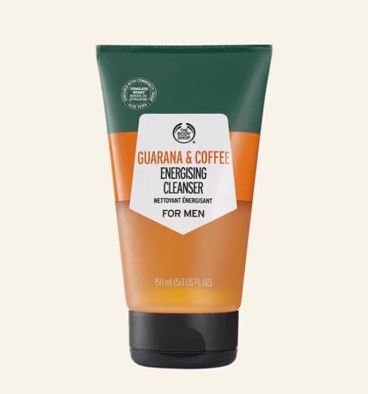 The body shop Guarana and Coffee Energising Cleanser For Men