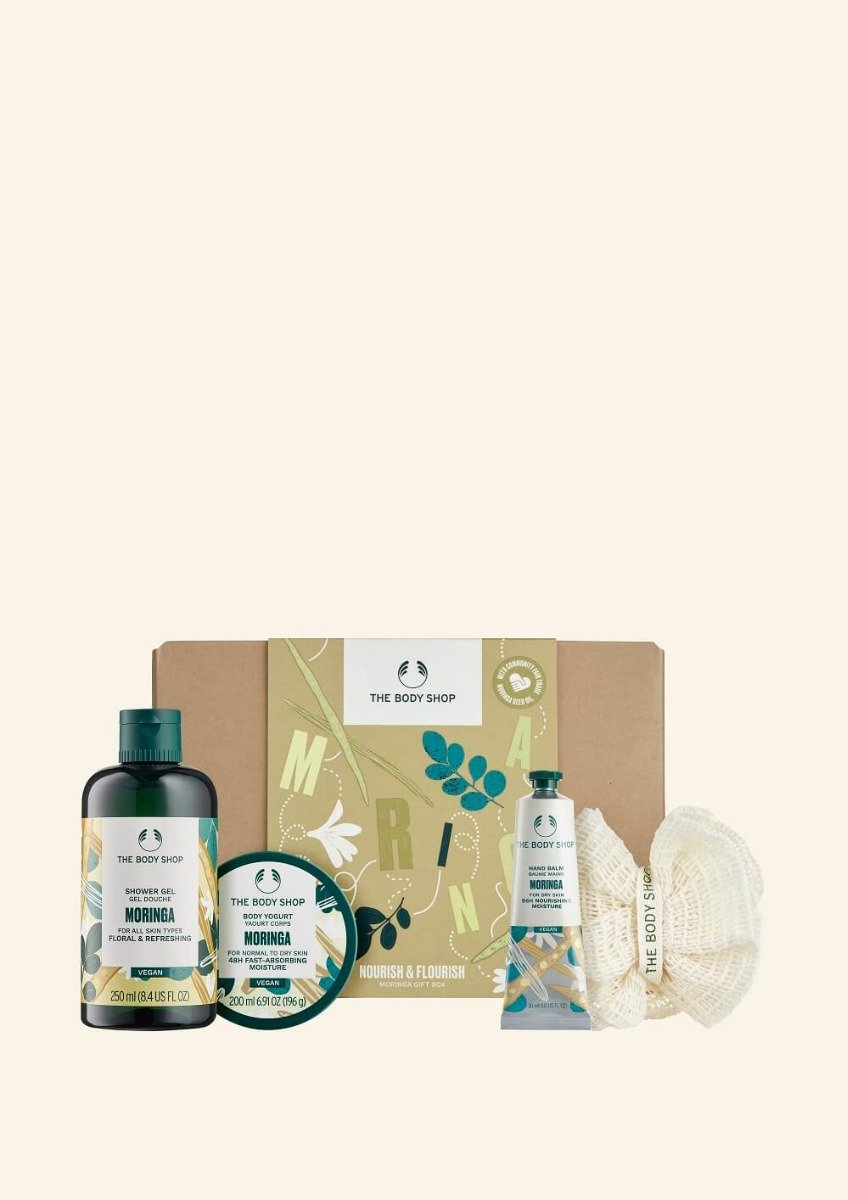 The body shop Nourish & Flourish Moringa Gift Box