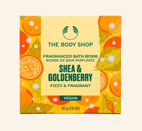 The body shop Shea and Goldenberry Bath Bomb