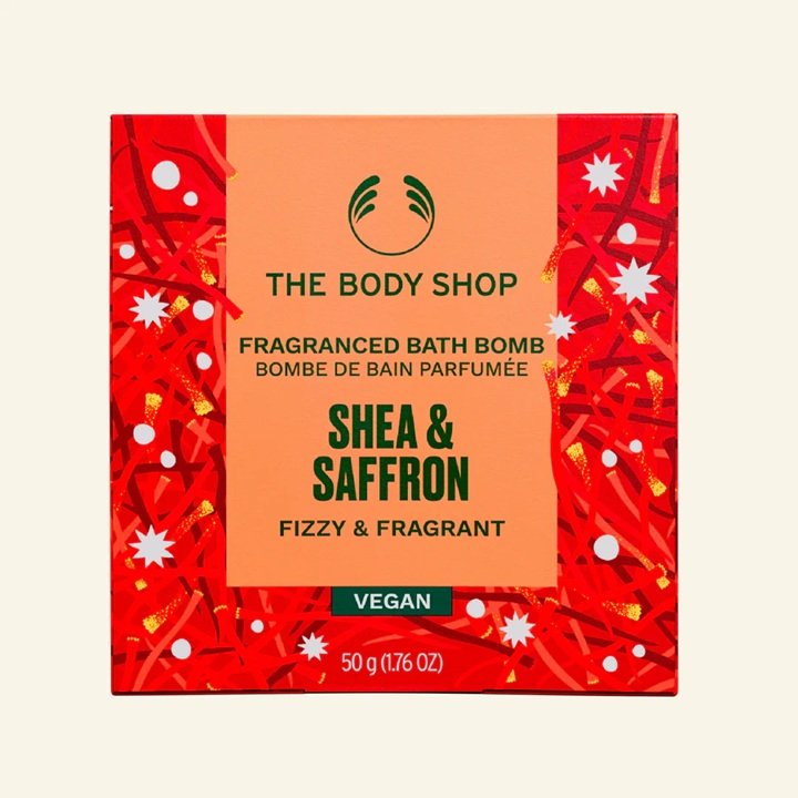 The body shop Shea and Saffron Bath Bomb