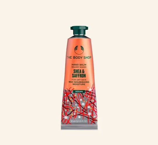 The body shop Shea and Saffron Hand Balm