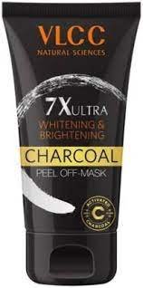 VLCC 7X Ultra Whitening & Brightening Charcoal Peel Off Mask