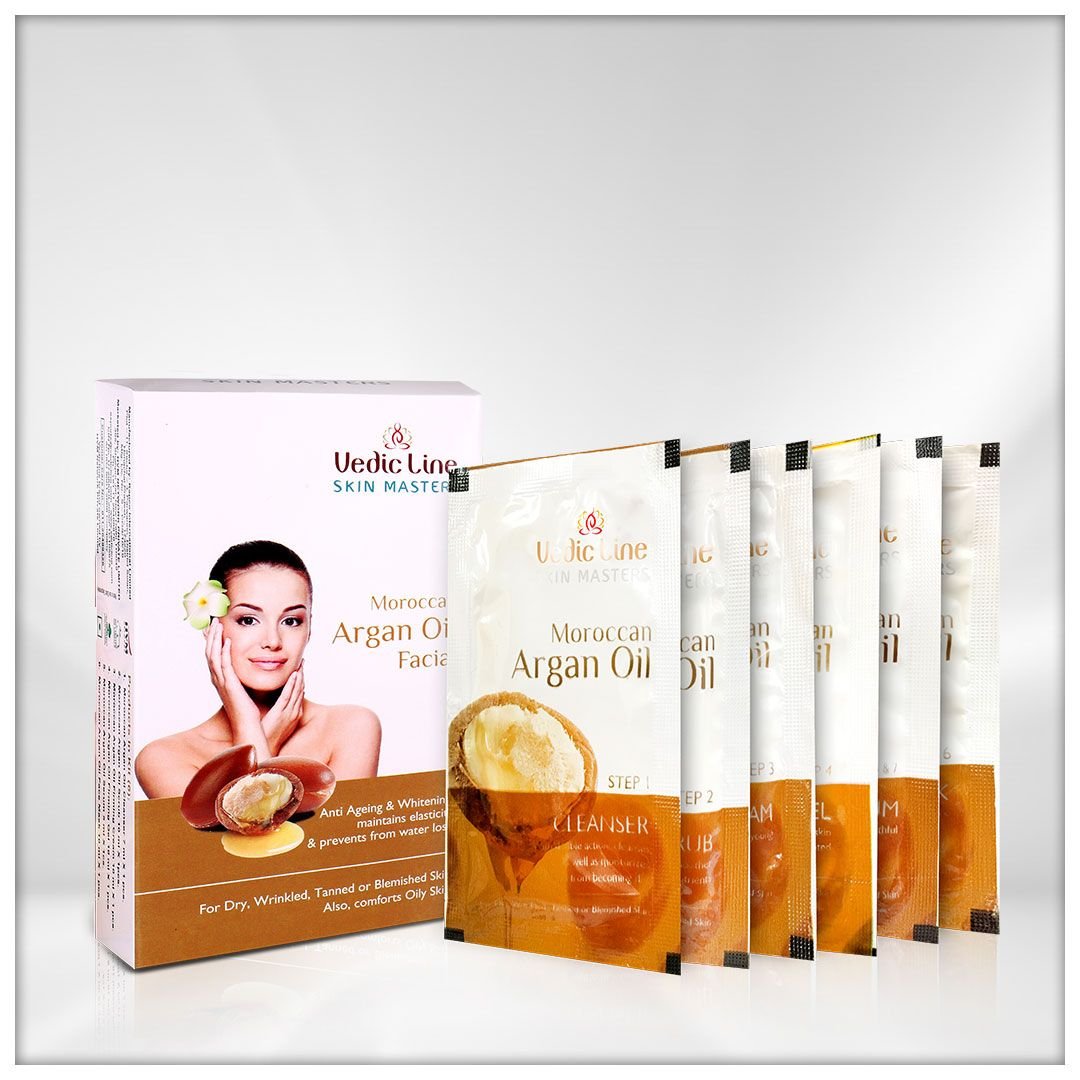 Vedicline Skin Masters Moroccan Argan Oil Facial Kit