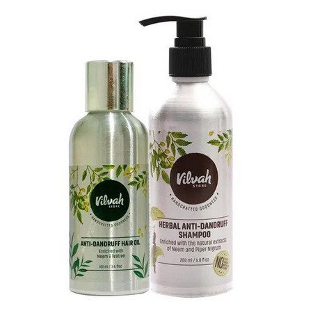 Vilvah Store Anti dandruff Combo