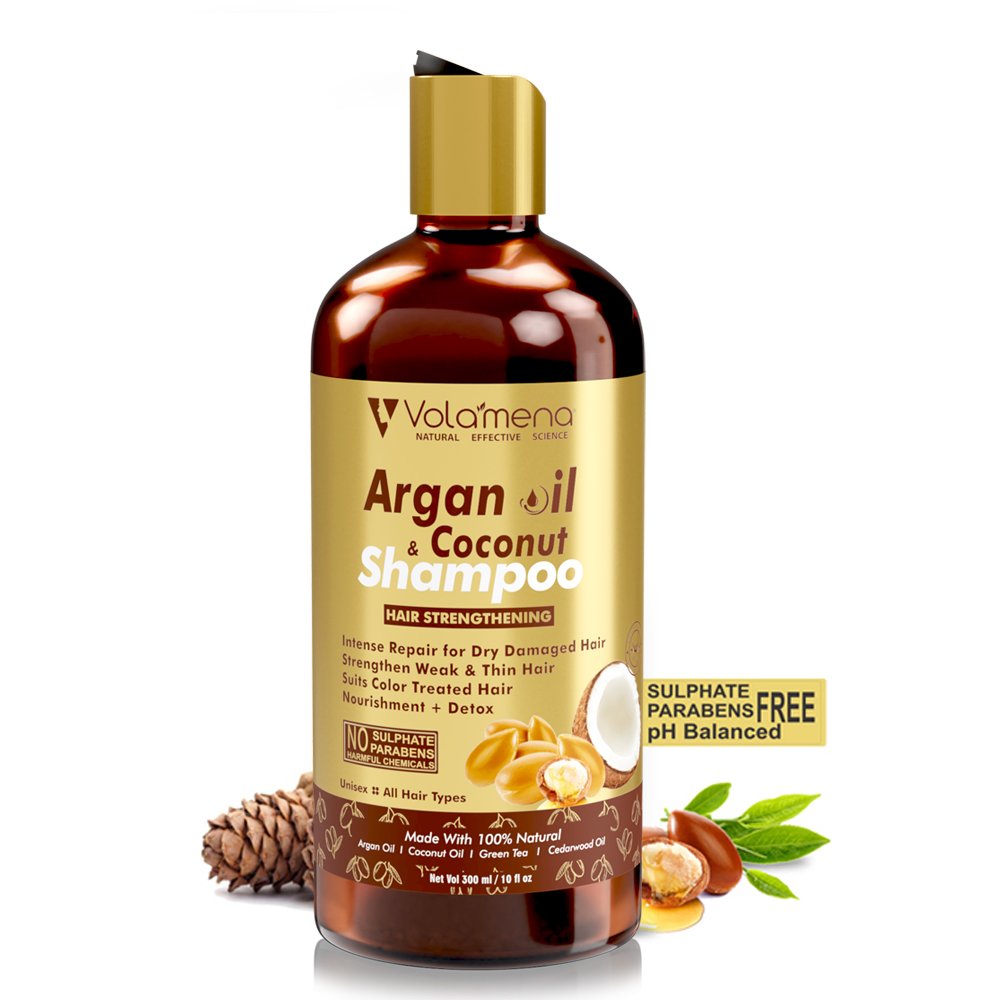 Volamena Argan Oil Hair Strengthening Shampoo