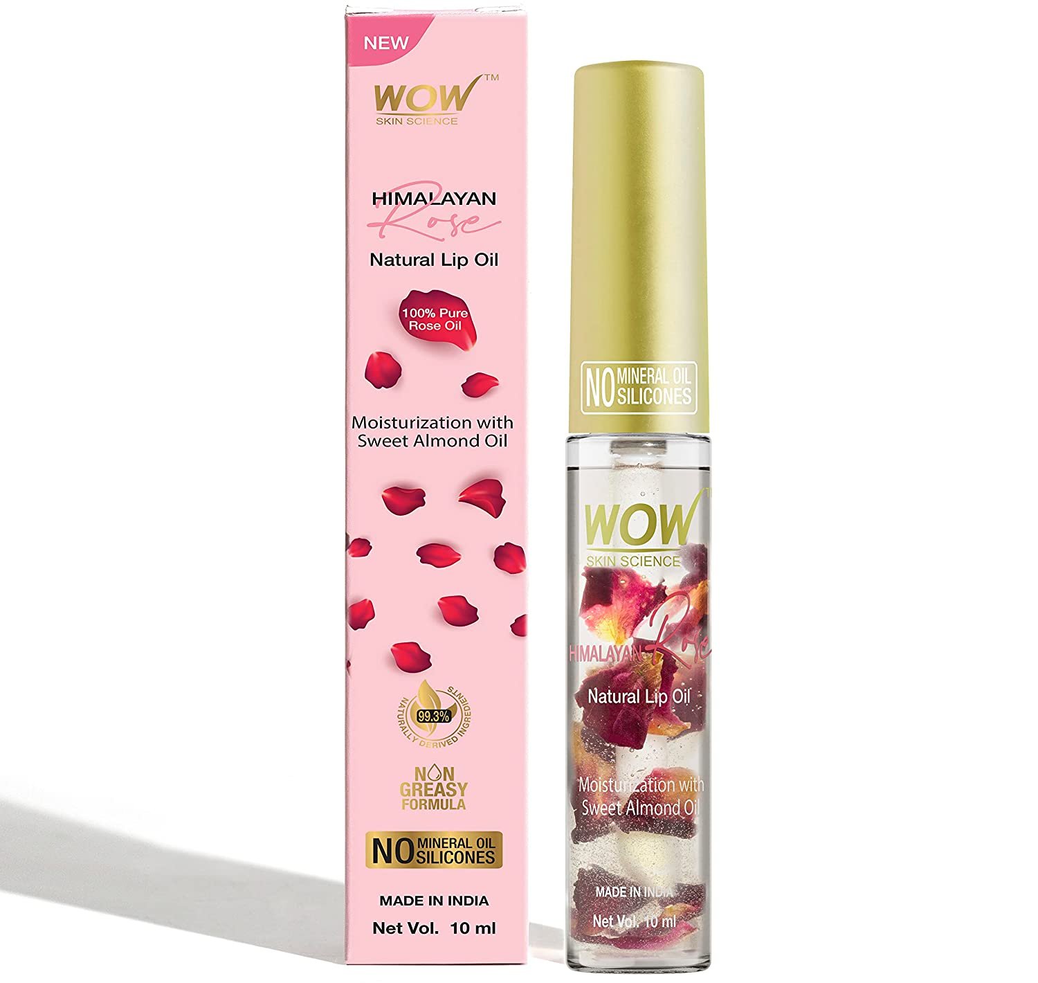 WOW Skin Science Himalayan Rose Natural Lip Oil