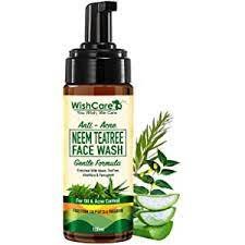 Wishcare Anti Acne Neem Tea Tree Face Wash