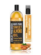 Wishcare Cold Pressed Sweet Almond Oil
