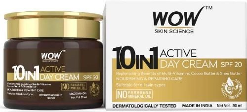 Wow Skin Science 10 in 1 Active Day Cream