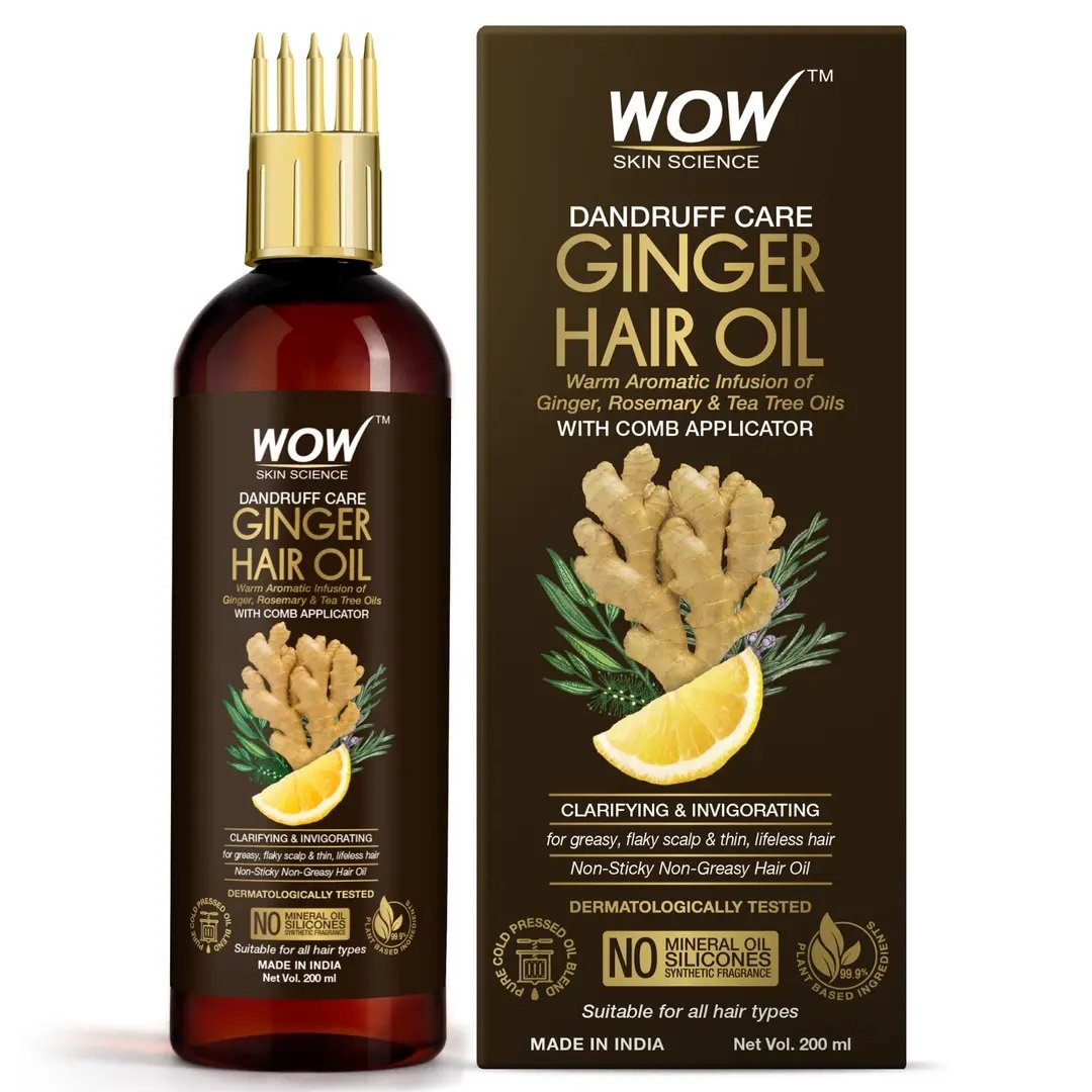Wow Skin Science Ginger Hair Oil