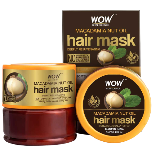 Wow Skin Science Macadamia Nut Oil Hair Mask