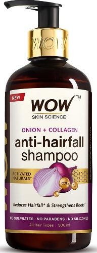 Wow Skin Science Onion & Collagen Anti-Hairfall Shampoo