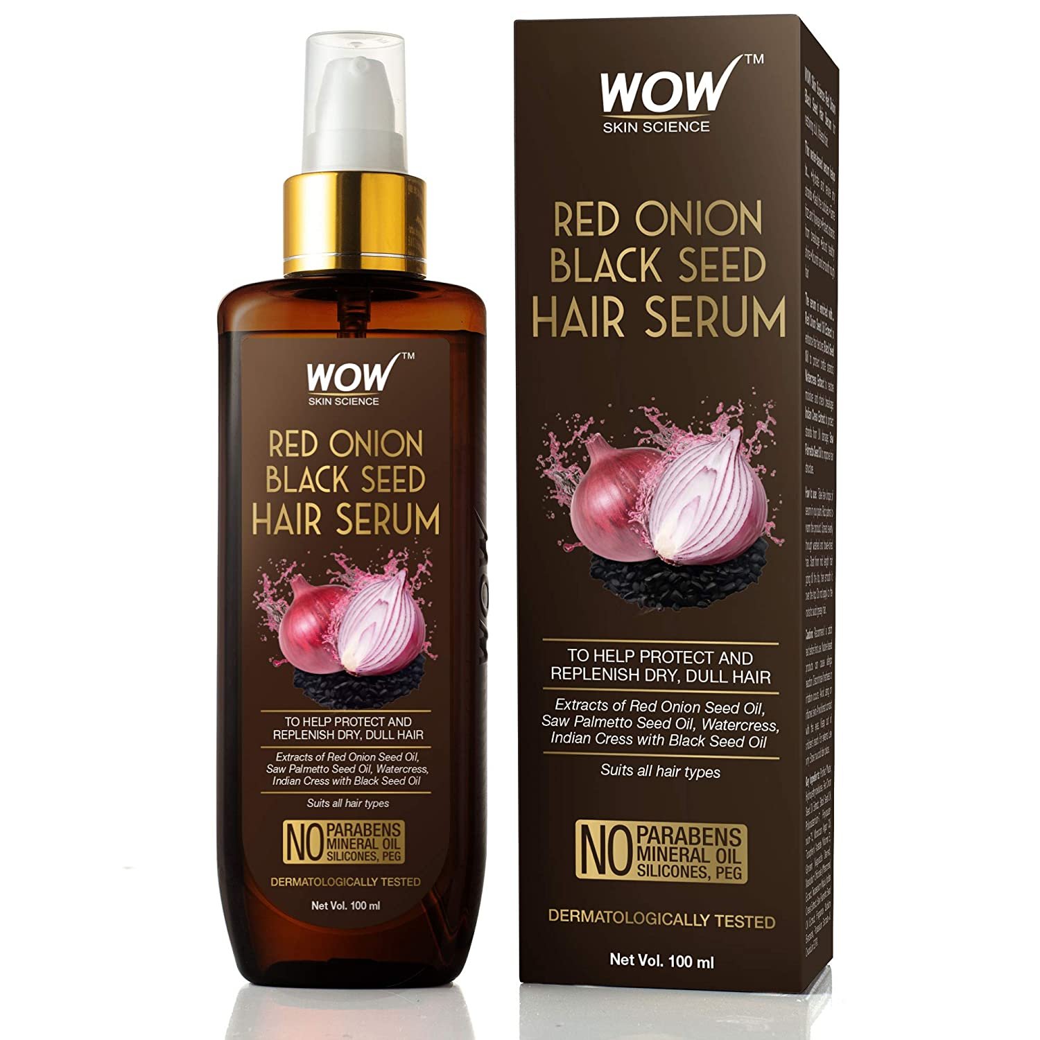 Wow Skin Science Onion Hair Serum 