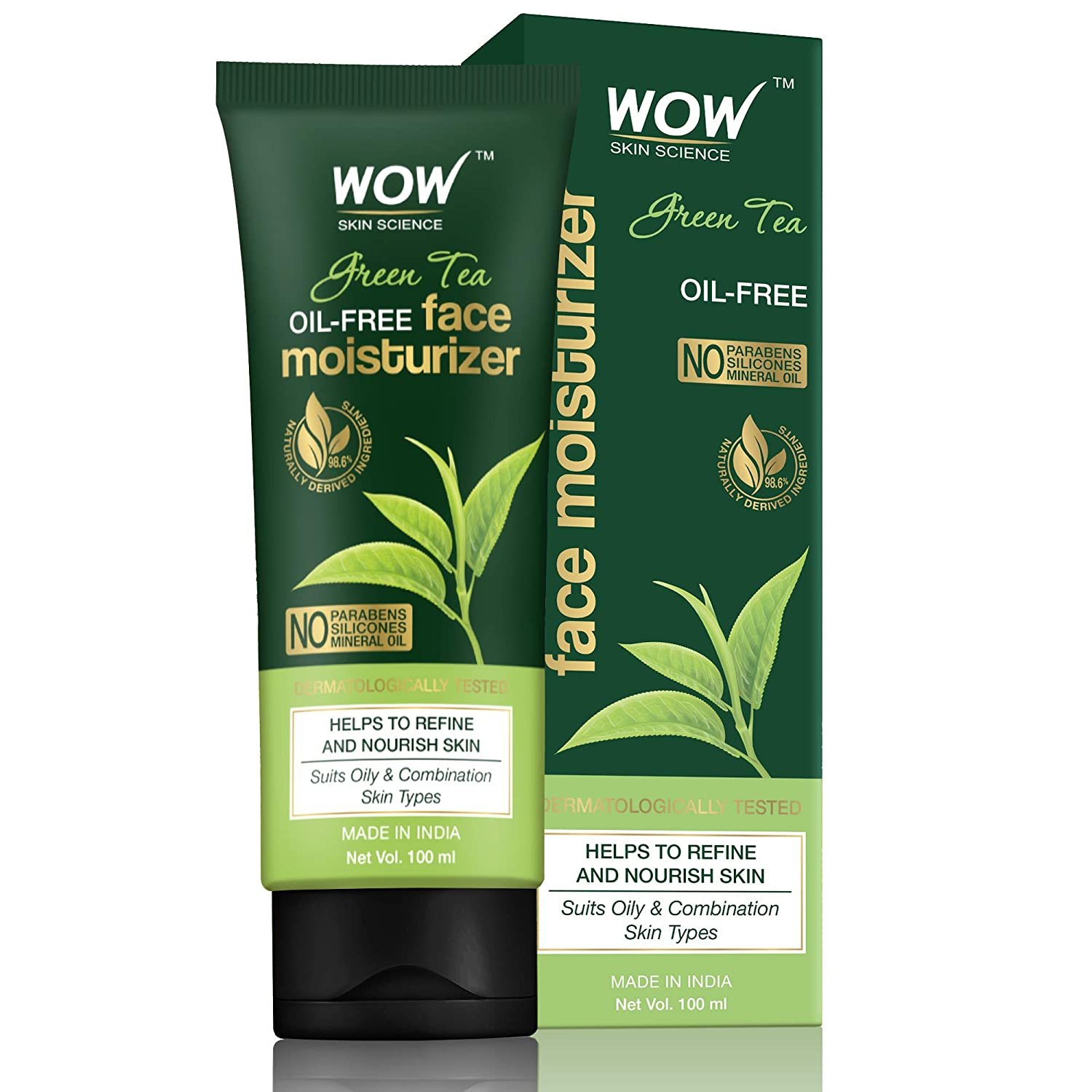 Wow Skin Science Skin Green Tea Face Moisturizer