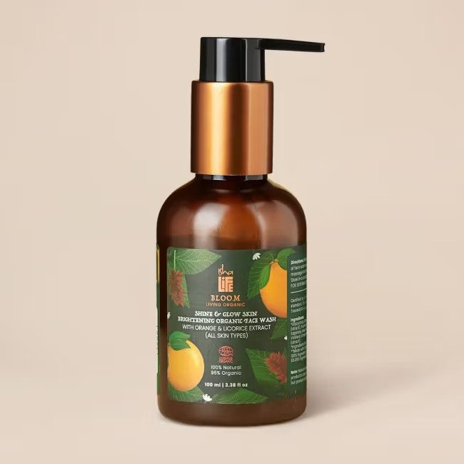 Isha Life Shine Glow Skin Brightening Organic Face Wash