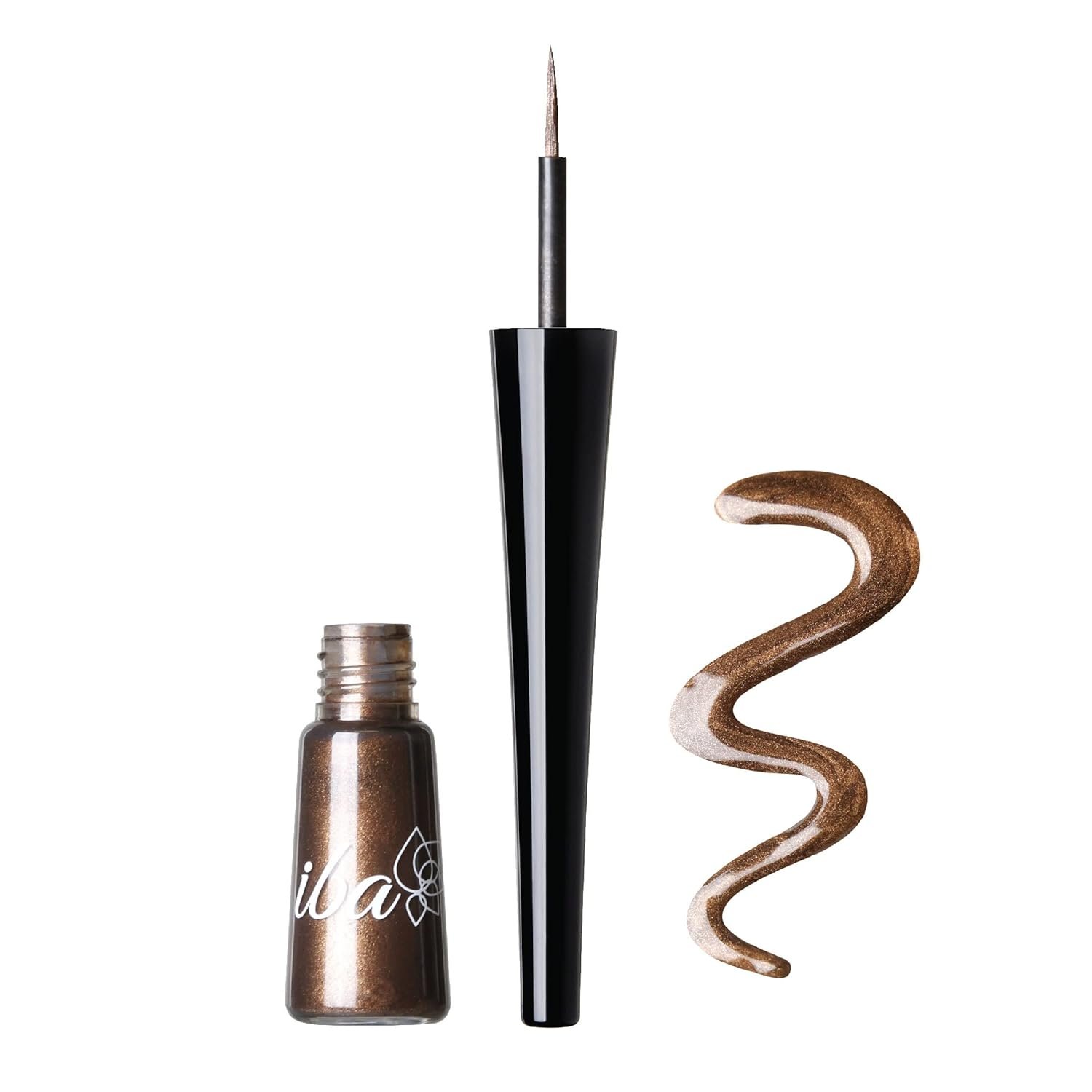 Iba Eye Talk Liquid Eyeliner - 02 Shimmery Bronze
