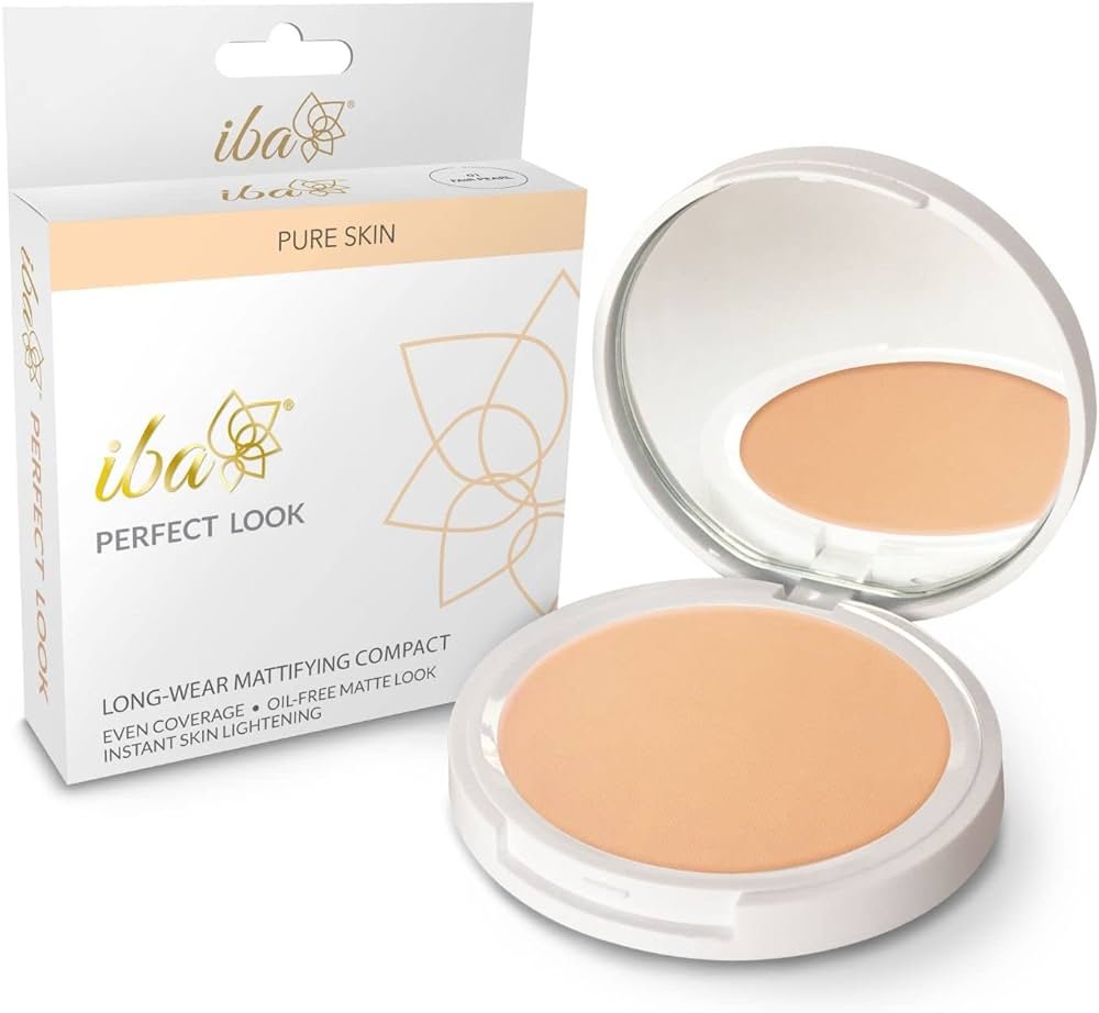 Iba Perfect Look Long Wear Mattifying Compact-Natural Coral