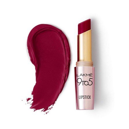 Lakme 9 to 5 Primer and Matte Lip Color MP6 Deep Wine 3.6 grams