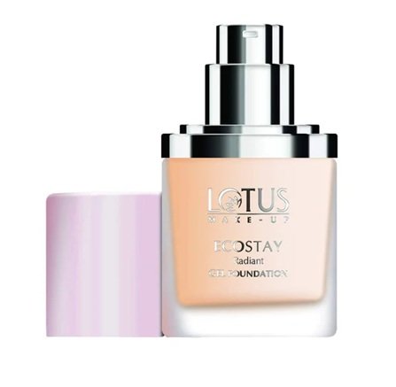 Lotus Herbals MakeUp Ecostay Radiant Gel Foundation - ES-Fawn