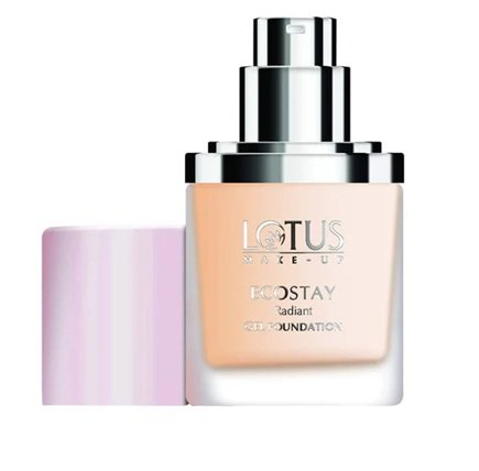 Lotus Herbals MakeUp Ecostay Radiant Gel Foundation - ES-Ivory