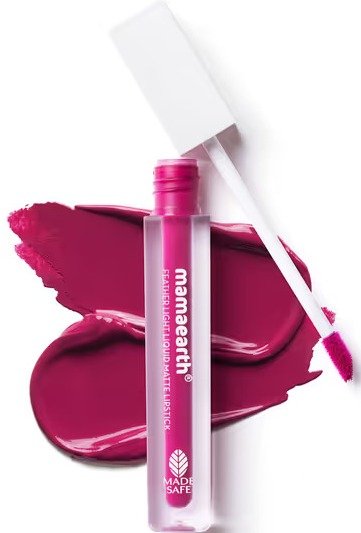 Mamaearth Feather Light Liquid Matte Lipstick - Pink Orchid