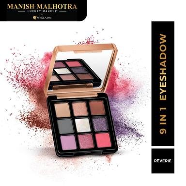 MyGlamm Manish Malhotra 9 in 1 Eyeshadow Palette - Reverie