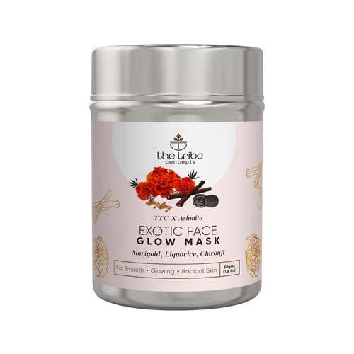 The Tribe Concepts Exotic Face Glow Mask - TTC X Ashmita - 50 grams - Tin