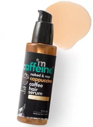 mCaffeine Body Cappuccino Hair Serum with Vitamin E 
