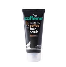 mCaffeine Body Coffee Face Scrub with Walnut for Fresh and Glowing Skin