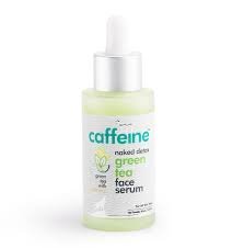 mCaffeine Body Green Tea Face Serum for Hydration with Hyaluronic Acid