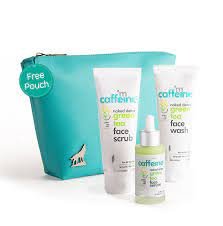 mCaffeine Body Summer Friendly Face Purifying Green Tea Kit