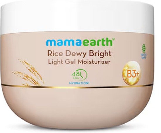 mamaearth Rice Dewy Bright Light Gel Moisturizer